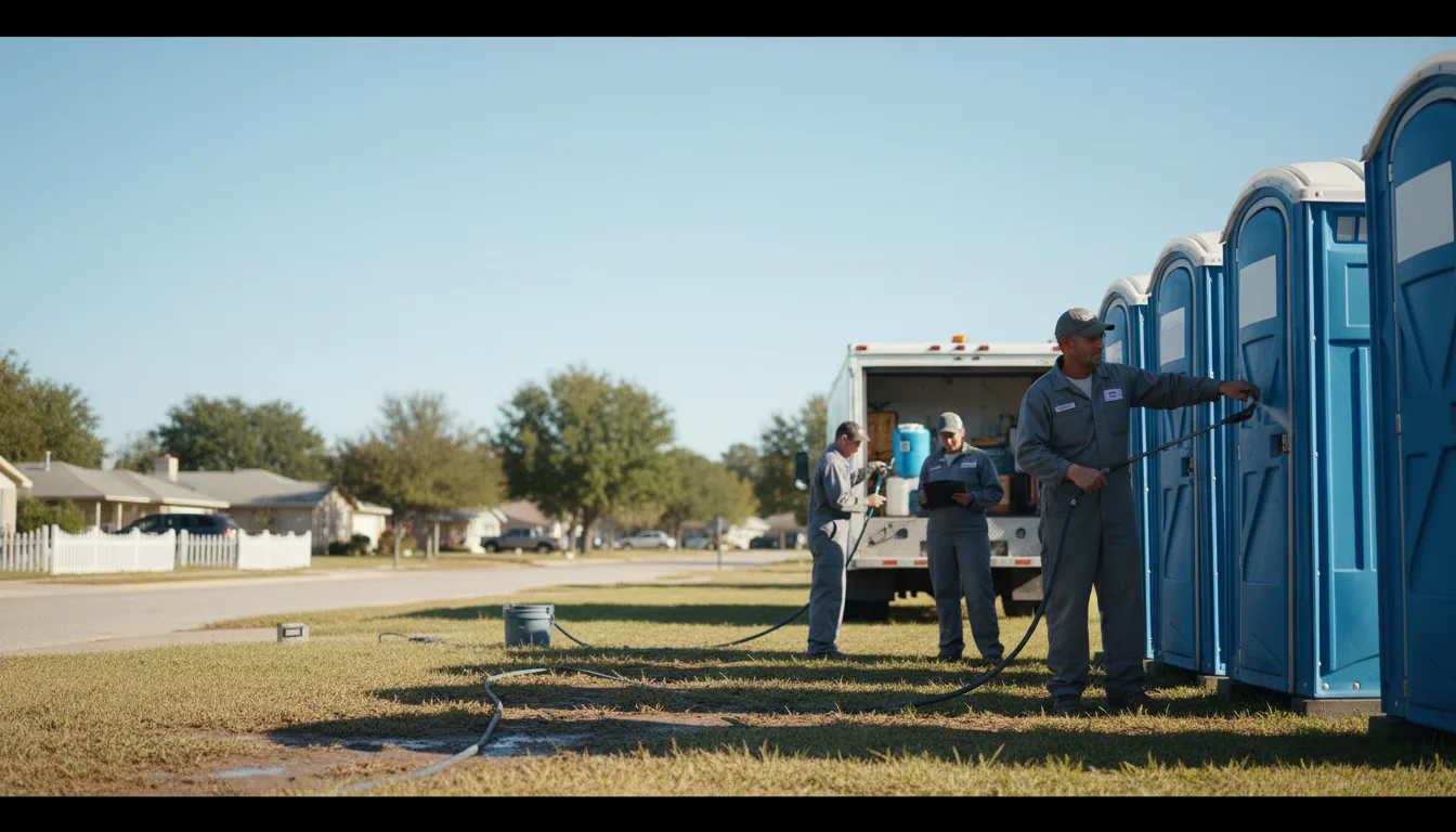 Long-Term Portable Toilet Rental in Richland, MS near me